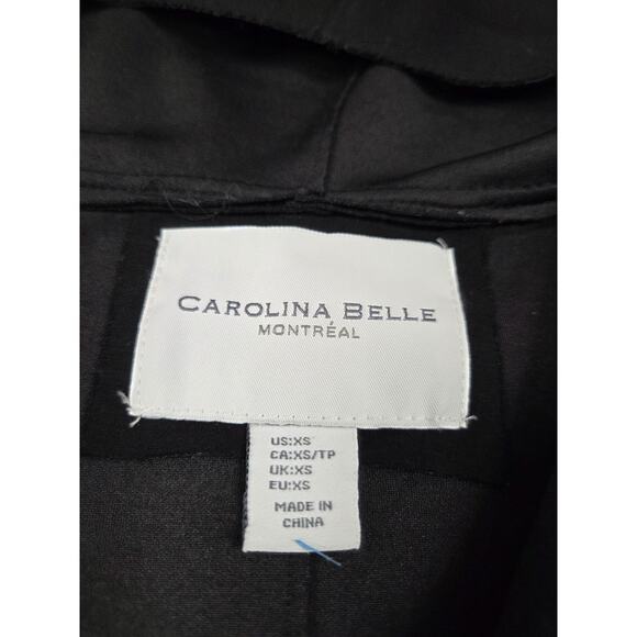 Carolina Belle Montreal Long Duster Cardigan Sweater Size XS Hooded - Picture 2 of 5